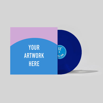 Custom Vinyl Record 12" LP - Blue