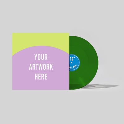 Custom Vinyl Record 12" LP - Green